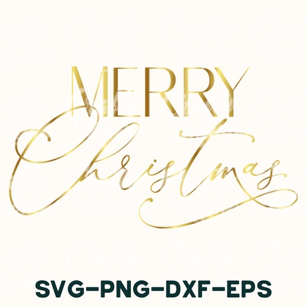 merry christmas svg - png - dxf - eps