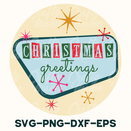 a christmas greeting with the words svg - png - dxf -