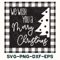 we wish you a merry christmas svg file