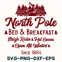 North Pole Bed And Breakfast Round