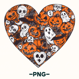 Halloween Heart Png