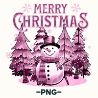 Merry Christmas Winter Snowman Png