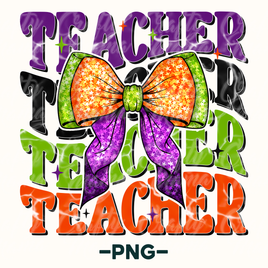 Halloween Teacher PNG