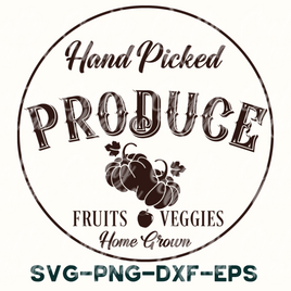 a label for a fruit and vegetable product