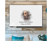 Graduation Guestbook Canvas Sign