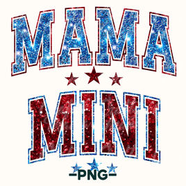 Coquette American Mama Mini PNG