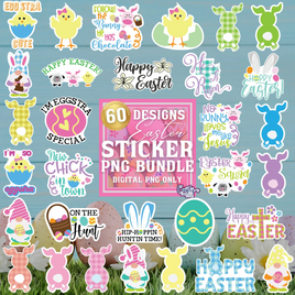 Easter Printable Stickers