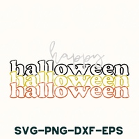 Happy Halloween Svg