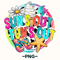 Sun's Out Fun's Out Png