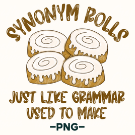 Synonym Rolls Just Like Grammar Png