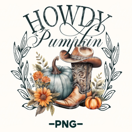 Howdy Pumpkin Png