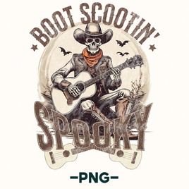 Boot Scootin Spooky Png