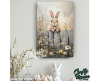 Easter Bunny Canvas Sign