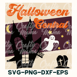 Retro Halloween Svg, Halloween Central