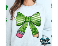 St. Patricks Day Pencil Bow