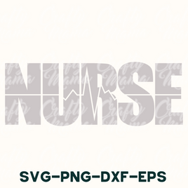 Nurse Svg, Nurse Hero EKG