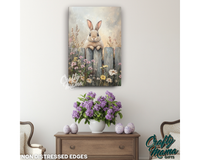 Easter Bunny Canvas Sign