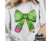 St. Patricks Day Pencil Bow