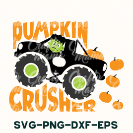 Pumpkin Crusher Monster Truck