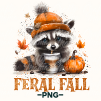 Feral Fall Pumpkin Spice Png