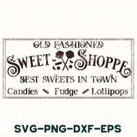 Sweet Shop Svg File