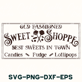 Sweet Shop Svg File