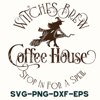 witches brew coffee house logo