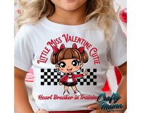 Little Miss Valentine Cutie