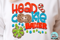 Head Cookie Baker Sublimation Png