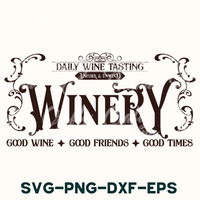 Winery Svg File