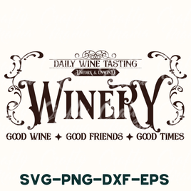 Winery Svg File