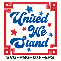 United We Stand Sign Svg