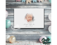 Baby Guestbook Canvas Sign