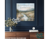 Psalm 23 Canvas Sign