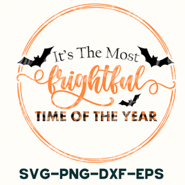 it's the most wonderful time of the year svg - png -