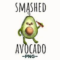 Smashed Avocado Png