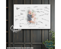 Wedding Guestbook Canvas Sign