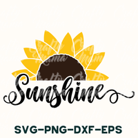 Sunshine Svg, Sunflower Svg