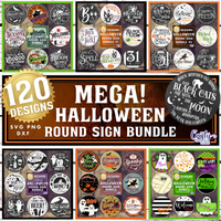 Mega Halloween Door Hanger Bundle