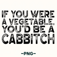 Vegetable Pun Cabbitch Png