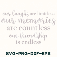 Our Laughs Are Limitless Round Svg