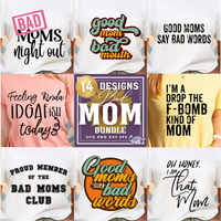 Funny Mom Svg Bundle, Sarcastic Svg