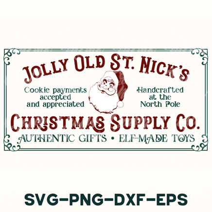 jolly old st nick's christmas supply co