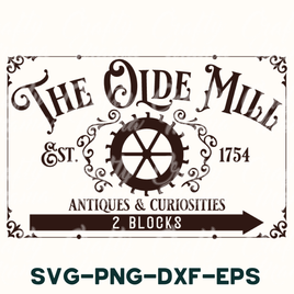 Old Mill Svg File