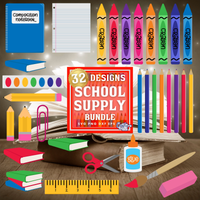 School Supplies Svg Bundle