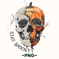 Stay Spooky Skeleton Png