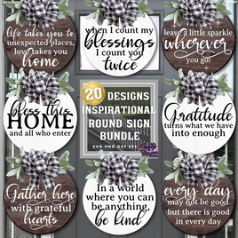 Inspirational Door Sign Bundle