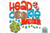 Head Cookie Baker Sublimation Png