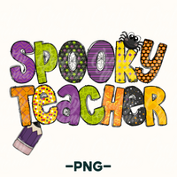 Spooky Teacher Png