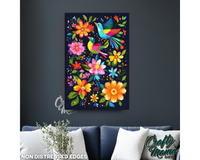 Vivid Birds Canvas Sign